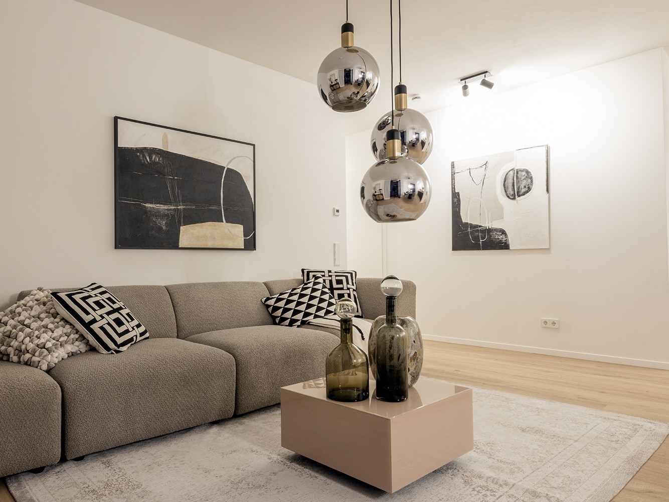 Strenger Design-Wohnung
