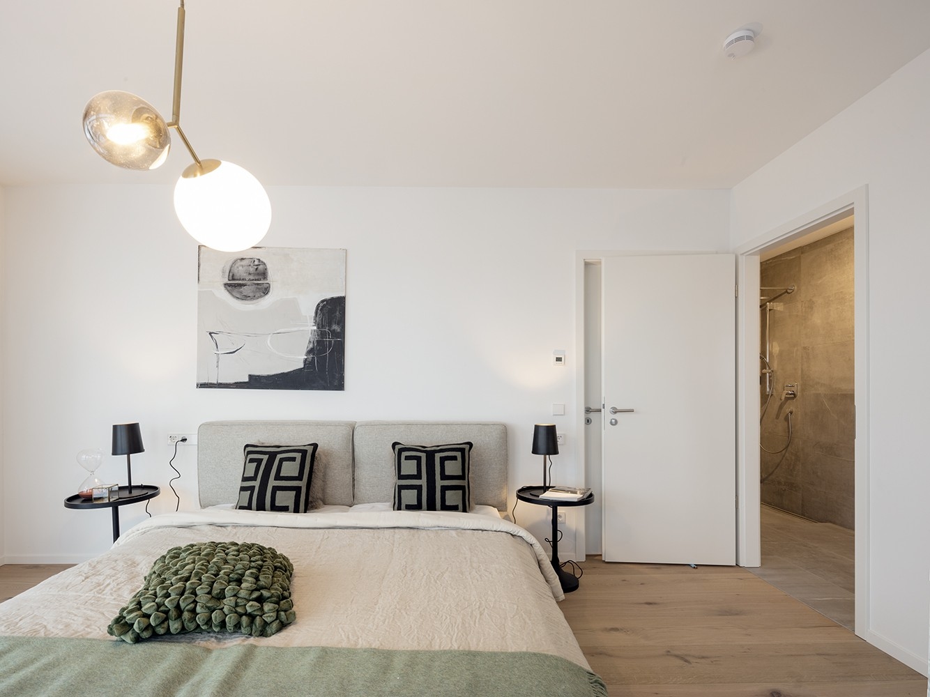 Strenger Design-Wohnung