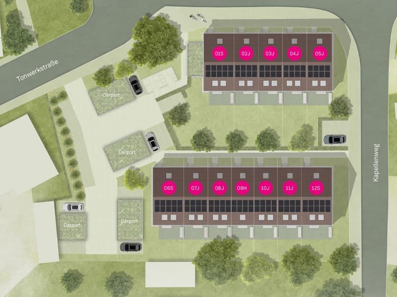 Entdecken Sie hier das Quartier Amper Gärten in Emmering bei München.