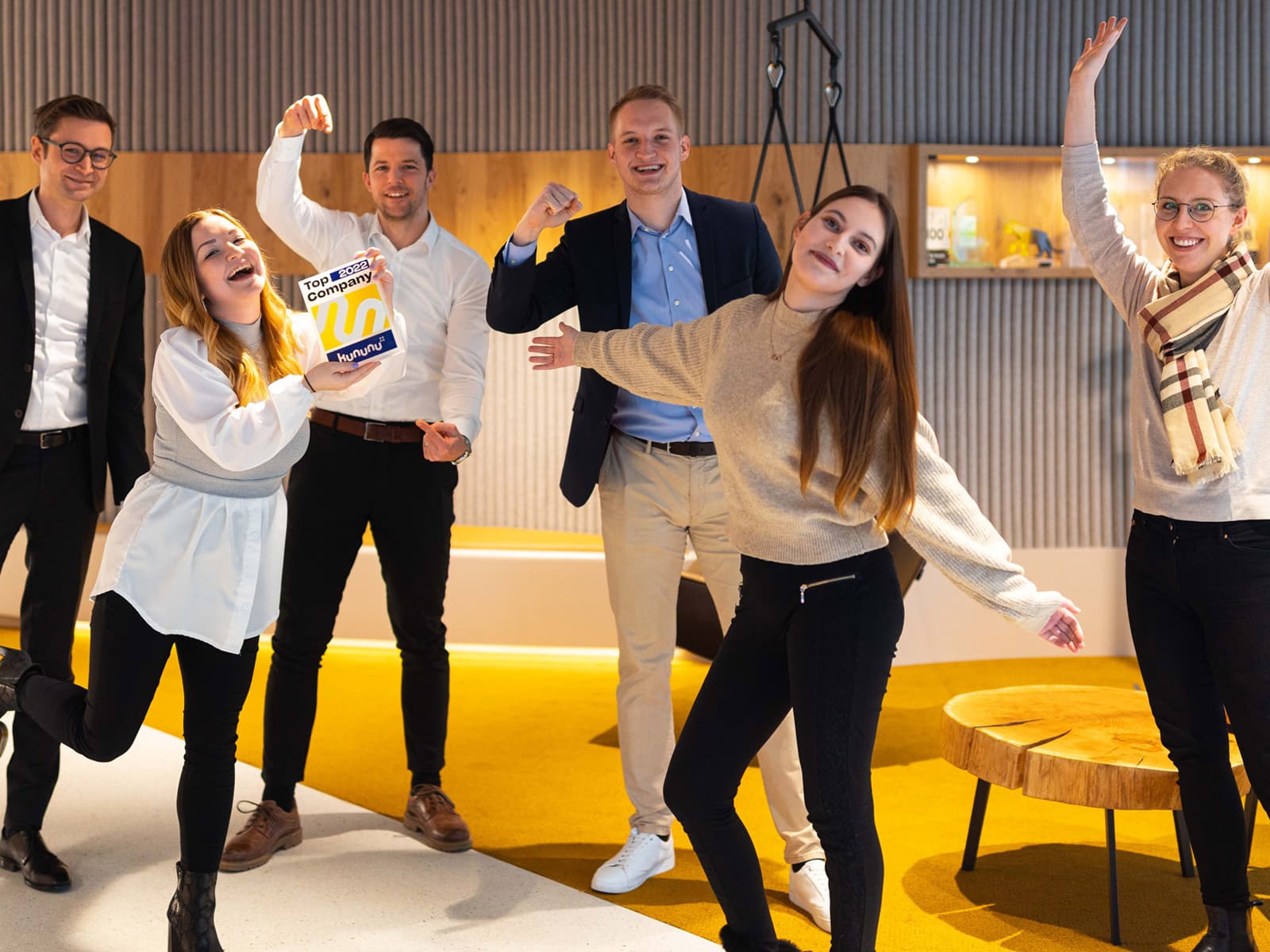 Kununu Top Company 2022 Gruppenbild