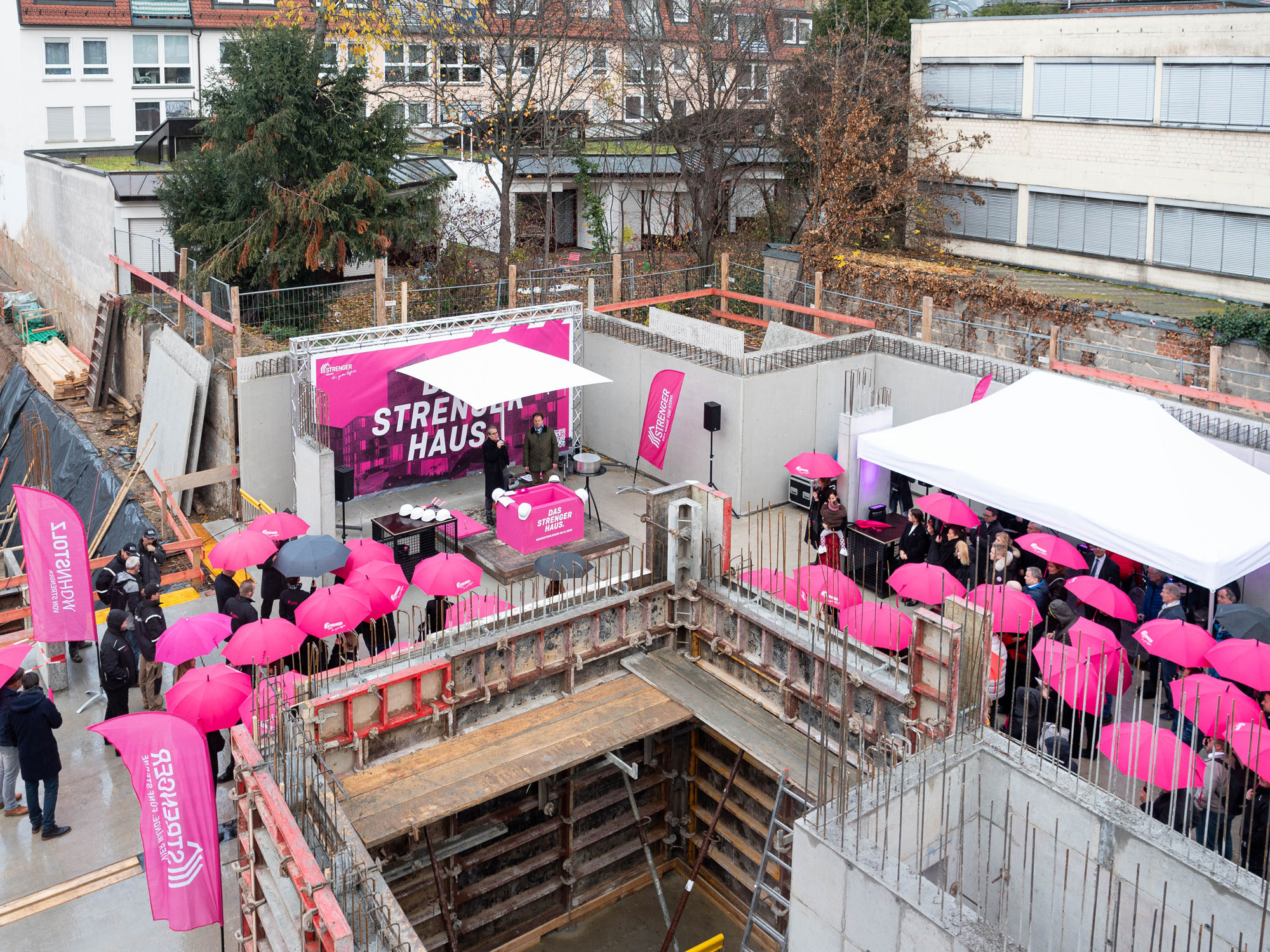 Grundsteinlegung HLC