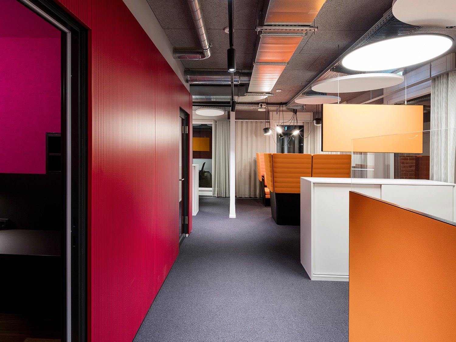 Strenger Haus Innenansicht Stockwerk